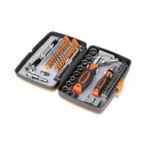 Conjunto De Chave De Fenda Com Catraca 68 Em 1, Cabeças Magnéticas Hexagonais, Cruzadas E Torx, Cabo Conjunto De Chave De Fenda Com Catraca 68 Em 1, Cabeças Magnéticas Hexagonais, Cruzadas E Torx, Cabo