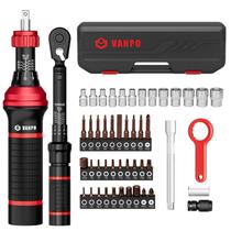 Conjunto de chave de fenda de torque 48 unidades VANPO 10-70 in-lb