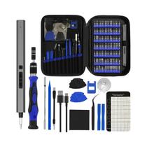 Conjunto De Chave De Fenda Elétrica Sem Fio De Precisão 154 Em 1 Com LED E 120 Pontas Magnéticas,