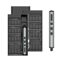 Conjunto De Chave De Fenda Elétrica Sem Fio Recarregável Com Luz LED E Pontas Magnéticas Phillips