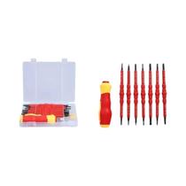 Conjunto De Chave De Fenda Isolada De Alta Tensão 380v 13pcs 1000v 15pcs Ferramentas Para