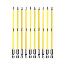 Conjunto De Chave De Fenda Magnética Antiderrapante 25-150mm PH2 Em Aço Liga Para Furadeira De