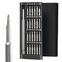 Conjunto de Chave de Fenda Magnética de Precisão 25 em 1 - 24 Bits Torx e Mini Kit