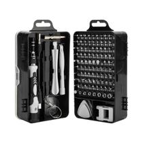 Conjunto De Chave De Fenda Magnética Forte 115 Em 1 Para Manutenção Multifuncional De Celulares E