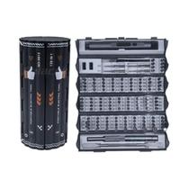 Conjunto De Chave De Fenda Sem Fio Multi-Bit 138 Em 1 Com Duplas Alças Para Reparos Domésticos