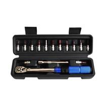 Conjunto De Chave De Torque Pré-adjustável De 1/4 De Polegada Com 15 Peças 2-24N.m Ferramenta De