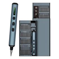 Conjunto de Chave Elétrica de Alta Precisão 68 em 1 - Philips, Fenda, Torx, Hexagonal e Triângulo