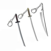 Conjunto de chaveiros Bleach Ichigo & Toshiro Bankai Sword Metal Conjunto de chaveiros Bleach Ichigo & Toshiro Bankai Sword Metal