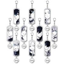Conjunto de chaveiros Blue Lock Seishiro, Bachira e mais personagens