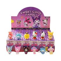 Conjunto De Chaveiros Com Pingente De Bonecas Kuromi E My Melody Sanrio, Figuras De Anime Fofas Para Conjunto De Chaveiros Com Pingente De Bonecas Kuromi E My Melody Sanrio, Figuras De Anime Fofas Para