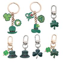 Conjunto de chaveiros Creative Irish Festival Lucky Shamrock and Hat Conjunto de chaveiros Creative Irish Festival Lucky Shamrock and Hat