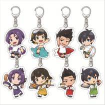 Conjunto de chaveiros de acrílico Blue Lock Seiji, Hachiru e muito mais