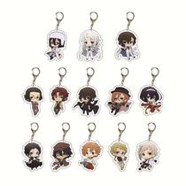 Conjunto de chaveiros de acrílico Bungou Stray Dogs Dazai & Atsushi