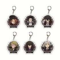Conjunto de chaveiros de acrílico Bungou Stray Dogs Dazai, Atsushi