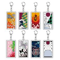 Conjunto de chaveiros de acrílico Demon Slayer Tanjiro e Nezuko