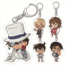 Conjunto de chaveiros de acrílico Detetive Conan Conan, Shinichi, Ran Conjunto de chaveiros de acrílico Detetive Conan Conan, Shinichi, Ran