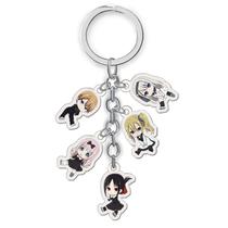 Conjunto de chaveiros de acrílico Kaguya-sama Love Is War Anime Conjunto de chaveiros de acrílico Kaguya-sama Love Is War Anime