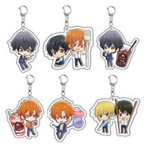 Conjunto de chaveiros de acrílico Sasaki and Miyano Cute Chibi Charm