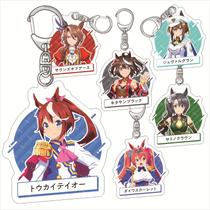 Conjunto de chaveiros de acrílico Uma Musume: Pretty Derby Season 3 Conjunto de chaveiros de acrílico Uma Musume: Pretty Derby Season 3