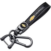 Conjunto de chaveiros de couro genuíno para Chevy Malibu Camaro Trax