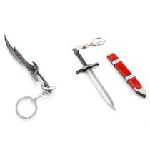 Conjunto de chaveiros Dragon Ball Z Trunks Sword & Demon Scythe