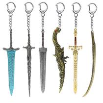 Conjunto de chaveiros Elden Ring Weapon com Damascus Greatsword