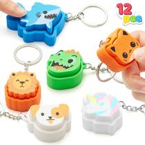 Conjunto de chaveiros Fidget Toy JOYIN de 12 peças Animal Clicker