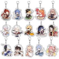Conjunto de chaveiros Food Fantasy Food Soul Acrylic Chibi Conjunto de chaveiros Food Fantasy Food Soul Acrylic Chibi