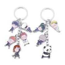 Conjunto de chaveiros Jujutsu Kaisen Chibi Characters x5