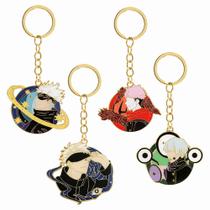 Conjunto de chaveiros Jujutsu Kaisen Gojo Satoru e Yuji Itadori