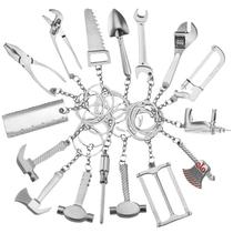 Conjunto de chaveiros Mini Tool Collection Zinc Alloy Creative Metal