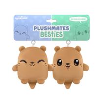 Conjunto de Chaveiros Plushmates Besties TeeTurtle Otters - Plushiverse Conjunto de Chaveiros Plushmates Besties TeeTurtle Otters - Plushiverse