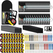 Conjunto de chaveiros Saysurey, 144 peças, mini chave de fenda, multiferramenta