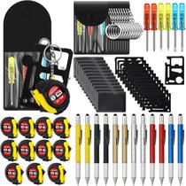 Conjunto de chaveiros Saysurey, 48 peças, mini chave de fenda para homens Conjunto de chaveiros Saysurey, 48 peças, mini chave de fenda para homens