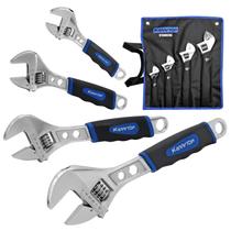 Conjunto de chaves ajustáveis KARRYTON 6-12" 3 em 1 em aço cromado