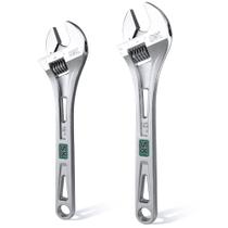 Conjunto de chaves ajustáveis SK de aço Cr-V de 10 polegadas e 12 polegadas