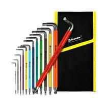 Conjunto De Chaves Allen De 13 Peças De Alta Resistência, Tamanho Completo, Métrico E SAE, Chave Conjunto De Chaves Allen De 13 Peças De Alta Resistência, Tamanho Completo, Métrico E SAE, Chave