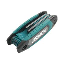 Conjunto De Chaves Allen Portáteis E Dobráveis Métricas Padrão SAE Para Parafusos De Cabeça