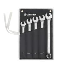 Conjunto de chaves combinadas DURATECH Long Pattern de 5 peças SAE