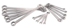 Conjunto de chaves CRAFTSMAN SAE de 15 peças CMMT12067 com acabamento cromado
