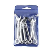Conjunto De Chaves De Boca Mini De 4-11mm, 10 Peças, Chave De Boca Dupla Métrica Imperial Em Aço 45