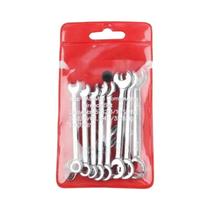 Conjunto De Chaves De Boca Mini De 4-11mm, 10 Peças, Chave De Boca Dupla Métrica Imperial Em Aço 45 Conjunto De Chaves De Boca Mini De 4-11mm, 10 Peças, Chave De Boca Dupla Métrica Imperial Em Aço 45