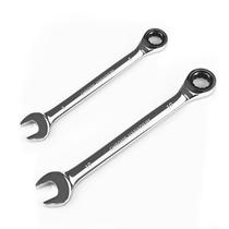 Conjunto de chaves de catraca Egofine de 8 mm e 10 mm, 72 dentes, aço CR-V