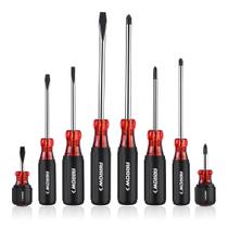 Conjunto de chaves de fenda Arrow 8 PCS Magnetic S2 Steel Antiderrapante