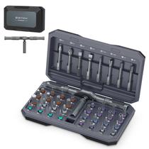 Conjunto de chaves de fenda com catraca magnética Ankilo 42 em 1 com 40 bits Conjunto de chaves de fenda com catraca magnética Ankilo 42 em 1 com 40 bits