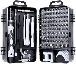 Conjunto de chaves de fenda de precisão 115 em 1 kit de ferramentas de reparo