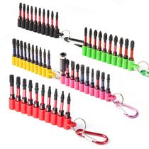 Conjunto de chaves de fenda GEINXURN Impact 50 peças de 5 cm com suporte Conjunto de chaves de fenda GEINXURN Impact 50 peças de 5 cm com suporte