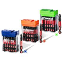 Conjunto de chaves de fenda GEINXURN Impact Square 45 unidades de 2"