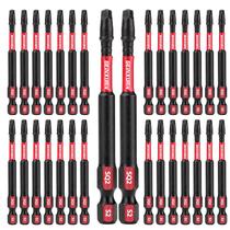 Conjunto de chaves de fenda GEINXURN Impact Tough SQ2, pacote com 30 Conjunto de chaves de fenda GEINXURN Impact Tough SQ2, pacote com 30