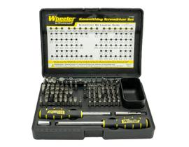 Conjunto de chaves de fenda Gunsmithing Wheeler 89 peças com estojo